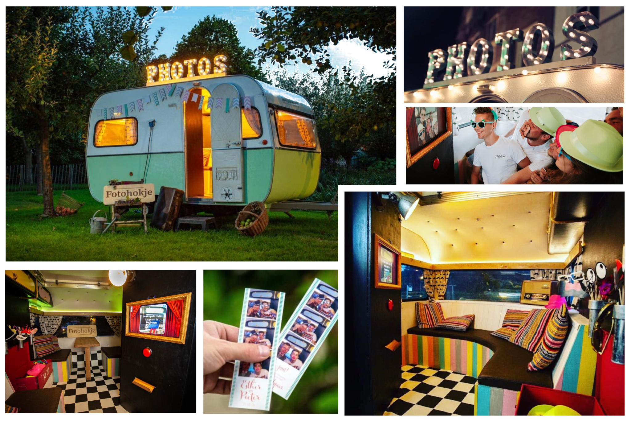 Caravan photobooth huren