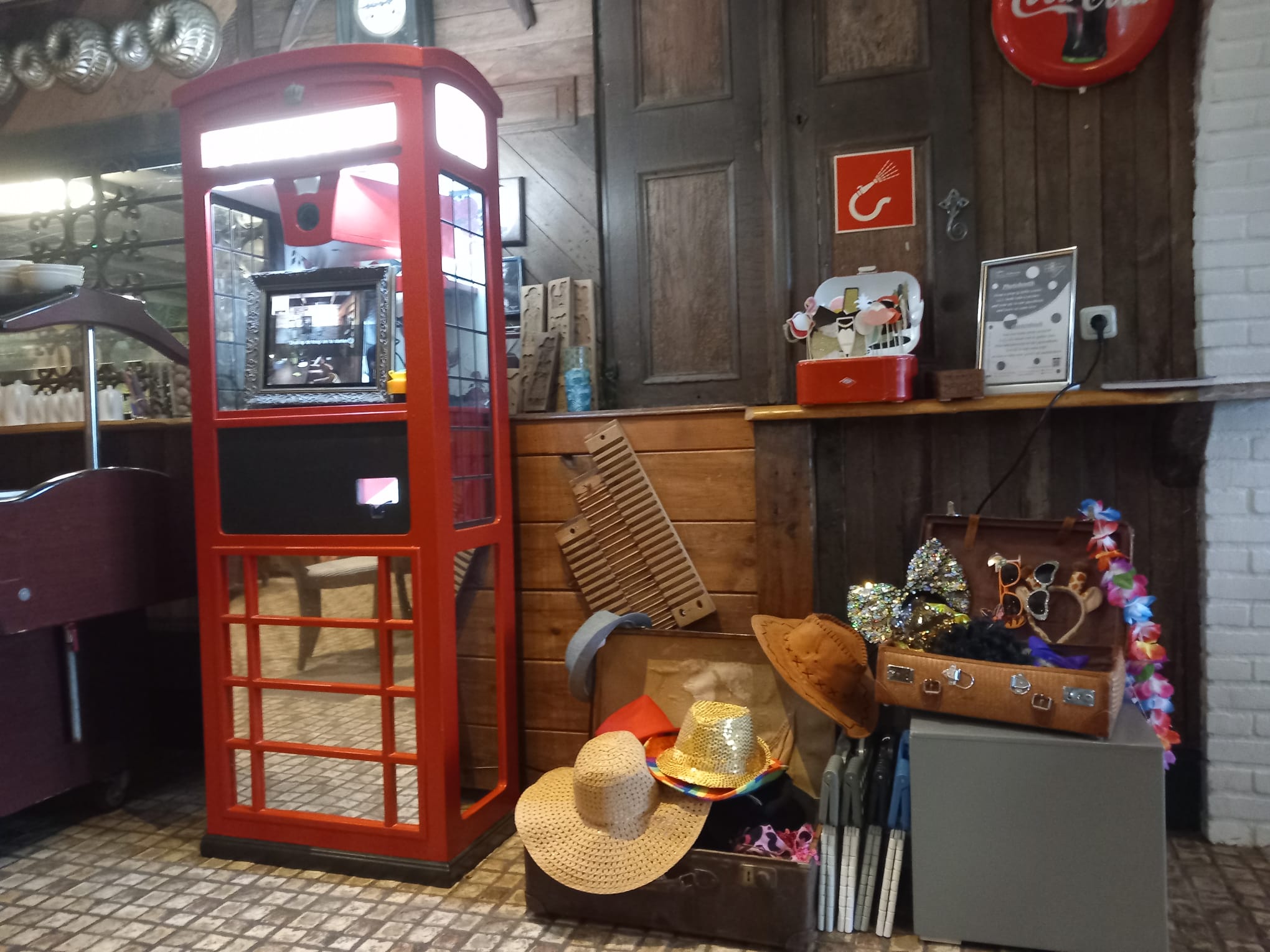 Engelse-telefooncel fotobooth